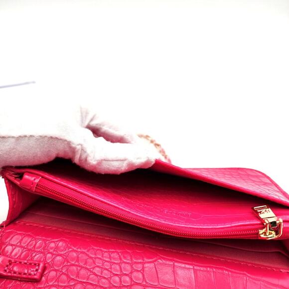 NWT BADGLEY MISCHKA PINK CROSSBODY BAG MSRP$99 VEGAN LEATHER - Picture 14 of 16